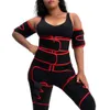 YBFDO 3 in 1 Neopren Taille Trainer Oberschenkel Trimmer Bein Shaper Body Shaper Butt Lifter Shapewear Fitness Workout für Frauen X0713