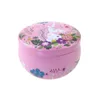 Wholesale 77x50mm big Tea Pot Tin Boxes Home Garden Candy Box Drum-shaped Cookie Jars Handmade Soap Candle Jar Packaging Case