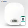 Yolanda CK10B Smart Kitchen Scale Bluetooth Comida Peso Scala Dieta Rastreando Alimentos Pesando Nutrição Analisando Para Cozimento Cozinhar 210401