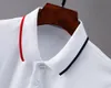 Designer Mens Polo Shirts Kobiety Koszulki Moda Odzież Haft List Biznes Krótki Rękaw Calssic Tshirt Deskorolka Casual Tops Tees 2027