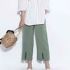 Simple Solid High Waist Wide Leg Pants Woman Casual Fashion White Pantalones Mujer Spring Straight Full Length Trousers 210514
