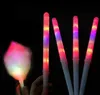 2021 Новый гаджет 28175CM Красочный светодиодный светильник Stick Flash Glow Cotton Candy Stick Мигающий конус для вокальных концертов Ночные вечеринки DH6207748