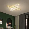 Chandeliers Minimalista moderno LED sala de estar quarto lâmpada de teto personalidade criativa iluminação interior domiciliar