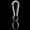 Hooks Rails Titanium Alloy Keychain Key Ring Creative 1 Body Personlighet Män och kvinnor midja hängande enkelt