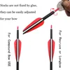 New Spine 500 Carbon Arrow With Replaceable Arrowhead 28/30/31 Inches Length Archery Arrows for Compound Recurve Bow Hunting