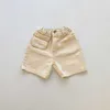 MILANCEL Pantaloncini estivi per ragazzi Denim Pantaloni larghi per bambini Solidi vestiti elastici per bambini 210723