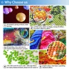 DIY Diamond Painting as Home Store or Office Wall Decoration, 5D HD Flower Canvas Paint-By-Number Full Diamonds Art Craft Kits for Adults and Kids Gifts - A Bunch 2597385