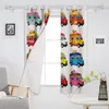 Curtain & Drapes Truck Blackout Curtains For Living Room Bedroom High Shading Blinds Kitchen