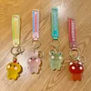 Adorable Crystal Blush Series Animale Portachiavi Fun Auto Key Catena Catena Moda Uomini e donna Accessori Gifts G1019