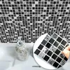 Väggklistermärken 10st PVC Tile Klistermärke Mosaikhäftande Vattentät Badrum Kök Toalett Dekoration Hem Dekorativ
