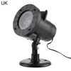 Nachtlampje Kerst Waterdichte LED Sneeuwvlok Ster Projector Buiten Gazon Decor Lamp Lichten String Lampen223l