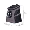 Large Pet Backpack Portable Space Capsule Breathable Window Cat Dog Bag Pets Products Accessories Portable Travel Bags 211120