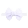 Bandeau bébé Bandeaux Bands Bandes Enfants Ruban 4.3inch Bowknot Bandeau élastique pour filles Enfants Accessoires pour cheveux Nylon Bandeau à cheveux 20 couleurs KHA289