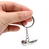 Ny penisform KeyFob Dildo Key Rings Auto Key Ring Creative Gift Zinc Eloy Car Key Chain KeyChain3205213