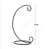 Candlestick holder H33cm Spiral Bottom Ornament Display Stand Iron Hanging Rack Holder For Plant Christmas Candlestick Home H23cm DHW20