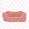 Classic Brand Dog Beds Kennel Letter Print Pet Kennels Pens High Quality Dogs Bed Supplies Two Colors