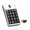 2 في iOne Scorpius Optical Mice USB Keypad Mouse سلكي 19 مفتاح رقمي وعجلة تمرير لإدخال البيانات بسرعة 2.4G مع خاصية بلوتوث ثنائية الوضع