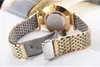 Chenxi Marca Moda Luxo Simples Full Steel Homens Assista à Água Resistente Rhinestone Gold Quartz Masculino Relógios Gift Relogios Q0524