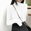 Turtleneck Velvet Tops Women Long Sleeve T Shirts Solid Color Spring Autumn Velour T-Shirts Basic Shirt