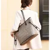 Шоппинг большой сумка 2021 новая мода большая емкость TOTES LEATLE ALL-MACKED STOCK SOUG PROTED Messenger Womens Bag Net Red