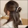 Cabelo Aessórios Bebê, Kids Maternity Pearl Hairpin para mulheres Metal Simple Declaração de Jóias Cristal Rhinestone Presentes Drop entrega 2021 Ov2