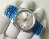 Dostawca fabryki Wysokiej jakości zegarek na rękę 36 mm srebrny tarcza 116610 Asia 2813 Mechanical Automatyczne kobiety Watch ME295K