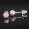 Örhängen Stud Cute 8mm Ball Ceramic Earings For Women Fashion Jewelry Anti-Allergy Party Aessory Earring Jewellry Drop Delivery 2021 H23ZT