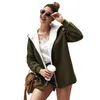 Kvinnors dike rockar kvinnors ursprungliga design europeiska station amazon 2022 dubbelsidig plysch tröja huva jacka