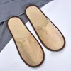 2021 Hotel Disposable Slippers Shoe Clean Hygienic Mens Womens Family Size 35-45 Wholesale Grey White Pink Green Comfortable GAI