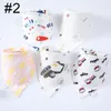 Bavoirs d'alimentation en coton pour bébés, ensemble écharpe pour nourrissons, serviette pour enfants, garçons et filles, Bandana, foulard Triangle de salive