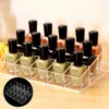 Clear Acrylic Makeup Box Acrylic Nail Polish Display Organizer 2-3-4-5-6-7 Layer Manicure Cosmetics Jewelry Display Stand Holder 210705