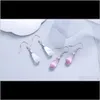 Dangle & Chandelier Jewelrywater Opal Earrings 925 Sterling Sier Earring Big Water Necklaces Wedding Jewelry Sets For Women Designer Drop Del