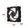 120mm LED Soğutma Fan RGB DC 12 V 3pin DIY Bilgisayar Durumda PC CPU için Fırçasız Soğutucu - # 1