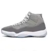 With Box New 11s Cool Grey 25th Anniversary Retro Shoes Men Pink Snakeskin Black white Red tinker Light Bone Concord High Real Carbon Cap And Gown Desiger