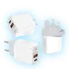 20W PD USB c Chargeur mural QC3.0 Alimentation Adaptateur de charge rapide TYPE-C Charge US UK EU Plug Charge rapide pour Samsung Smatphone