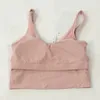 Yoga Tankar kläder dam sport camisoles BH underkläder dam BH fitness skönhet underkläder väst designers Crop Top kläder tränare