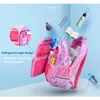 School Bags Women's Canvas Backpack Girls Student Bag Waterproof Breathable295Z