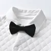 2 sztuk Baby Boy Dżentelmenem Odzież 1st Urodziny Outfit Ślubny Dla Chłopców Niemowlę Boutique Odzież Urodzona Bawełna Romper + Coat 210615