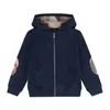 Spring Fall Baby Boys Jackets Kids Cotton Zipper Coats Fashion Hooded Jacket Boy Outwear Child Casual Cardigan Coat 2-7 Years4692223