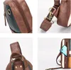 PU skórzane luksusowe torby szkolne szkolne krowia w stylu vintage sling pojedyncza klatka piersiowa Pakiet dnia Podróż słynna swobodna krzyżowa body messenger designerka na ramię