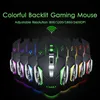 Souris optique de jeu sans fil 2.4GHz, silencieuse, ergonomique, Rechargeable, 6 touches, 2400 DPI, LED RGB, pour ordinateur ps4 Pro Gamer