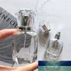 5 stks / partij 30 ml transparant glas parfum fles oplaadbare reizen navulbare sproeier leeg
