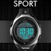 SKMEI Mode Sportuhr LED Digital Herren- und Damenuhr Leuchtanzeige Wecker 50M wasserdichte Uhr 1492 G1022
