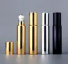 5ml 10ml Roll On Bouteille en verre Parfum d'huile essentielle rechargeable Conteneurs cosmétiques vides portables