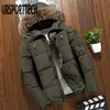 Parkas pour hommes Style veste d'hiver hommes grande taille M-4XL col en fourrure véritable à capuche blanc canard épais vestes manteaux chauds Phin22