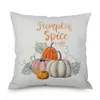 Halloween Thanksgiving Day Pillow Case Pumpkin Sunflower Kasta Kudde Inredning Dekorativ kuddehus Bedroom