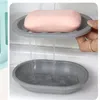 2つの層が石鹸箱を排水するプラスチック旅行の家の携帯用石鹸家家庭用アクセサリーRRD11852