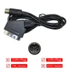 1,8m / 6FT RGB Scart AV Cable Pala Versão V-PIN C-PIN 9 PIN PLUM LEAD AUDIO VIDEO CONECTOR PARA SEGA GENESIS 2 MEGA DRIVE MD NTSC US