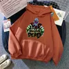 Anime The Walking Dead Drukuj Mężczyzna Hoodie Harajuku Polar Oversize Odzież z kapturem Męskie Moda Kreskówki Kapturem Anime Punk Bluzy H1227