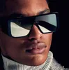 Kwadratowe okulary Mężczyźni / Kobiety Lustro Luksusowe marki Designer Słońce Desk